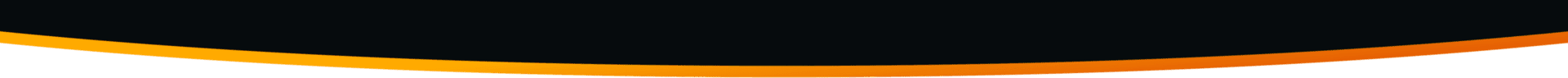Orange gradient stripe with thin top highlight on dark background, abstract bar graphic